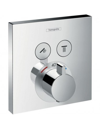 Set de finition mitigeur thermostatique - ShowerSelect E encastré - Hansgrohe HANSGROHE SR160367MTD Voir les baskets