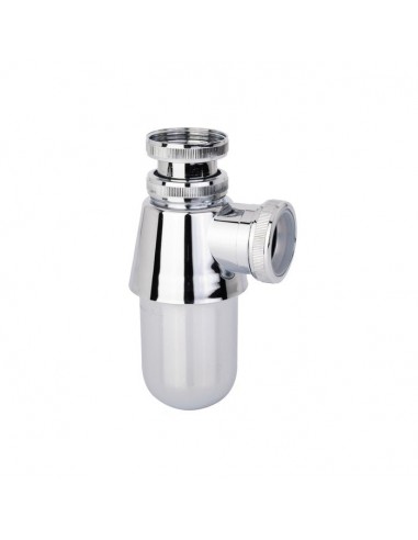 Siphon bidet - lavabo en ABS chromé - Valentin VALENTIN SR386700VEL rembourrage situé sous